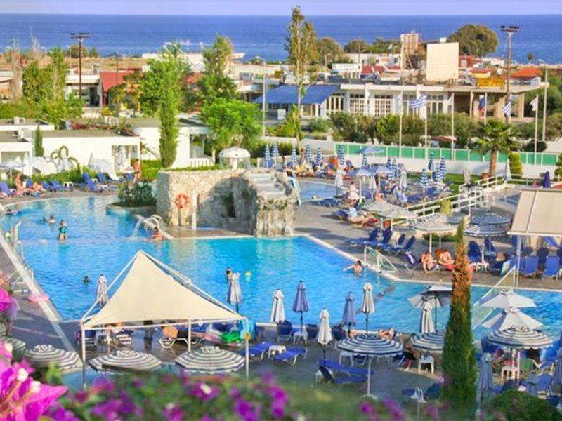 Sun Palace Hotel Faliraki Bagian luar foto